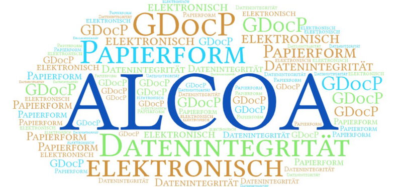 Die ALCOA-Grundsätze gelten sowohl für Daten, die von elektronischen als auch von papiergestützten Systemen erzeugt werden.